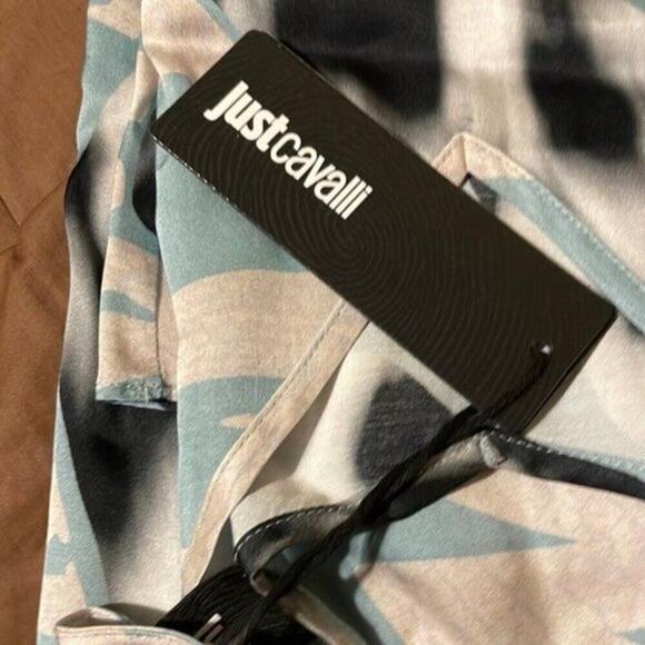 Just Cavalli mixed print cami top multi colored size 10 - Picture 8 of 9